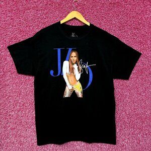 Jennifer Lopez JLO Signature Poster Dance Pop Tee M/L